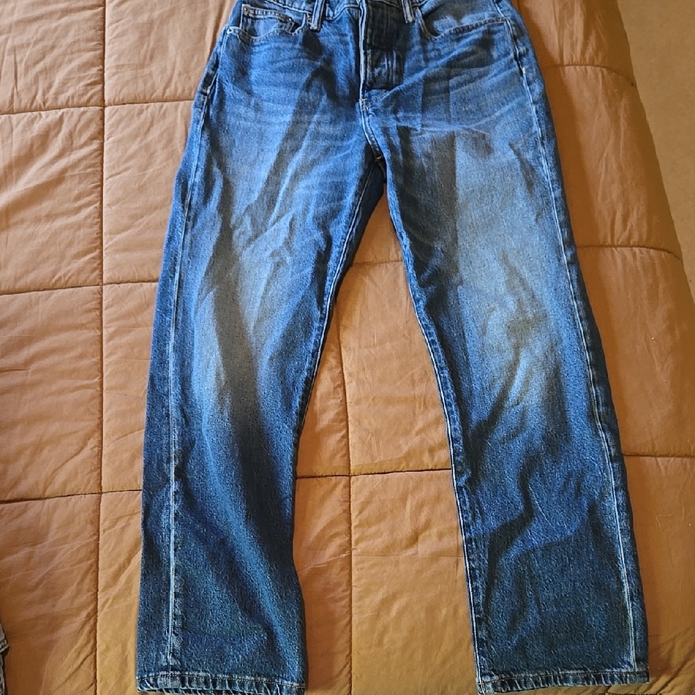 Lucky Brand Women's Straight Blue Jeans